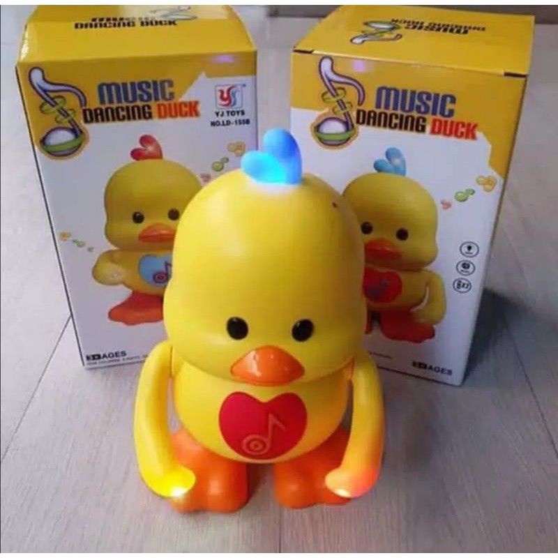 MAINAN BEBEK JOGET 5MUSIK KEKINIAN AYAM PENARI DANCING DUCK