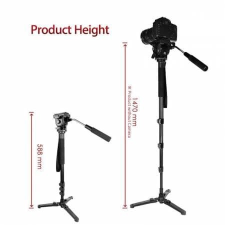 monopod kingjoy MP-1008F + VT-1510 ballhead