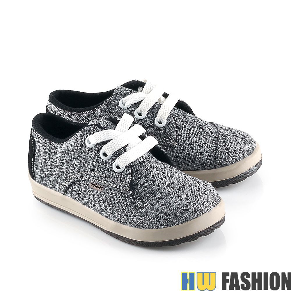 Infikids - KID 334 Sepatu Sekolah Anak Laki Canvas Grey Kom murah original cibaduyut
