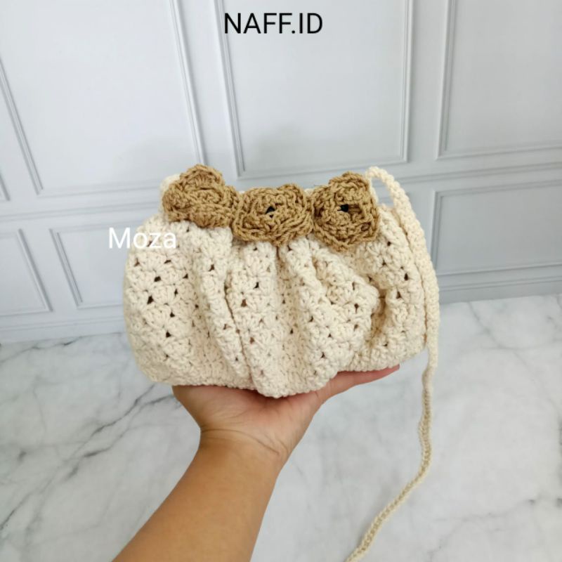 NAFF.ID-MOZA Tas HP /Handmade KnitBag Premium