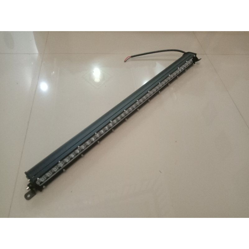 led bar led work lamp lampu sorot LED light bar putih kuning slim 2row