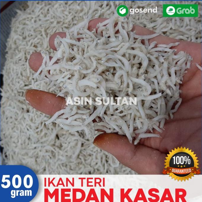 

Promo Ikan Asin Ikan Teri Medan Kasar Ikan Teri Nasi (500 G)