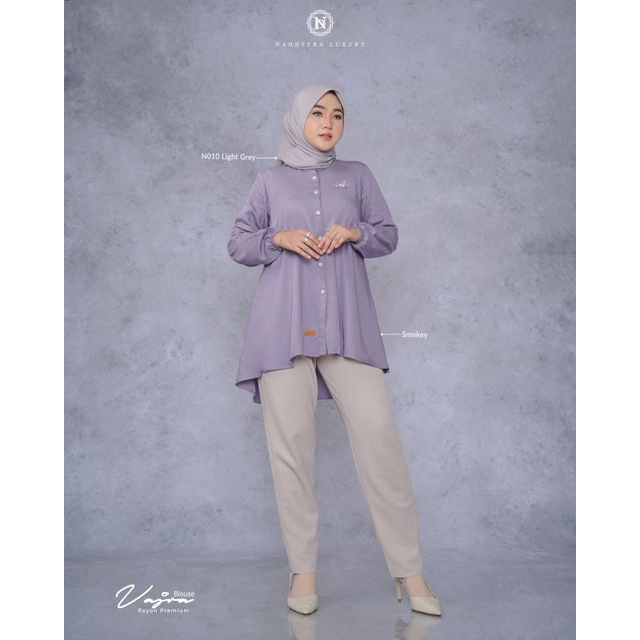 VAJRA BLOUSE BY NADHEERA | BLOUSE TERBARU | BLOUSE RAYON | BLOUSE NADHEERA