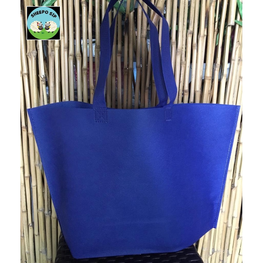 

GOODIE BAG TAS SPUNBOND POLOS - TAS SOUVENIR POLOS - TAS KUE BROWNIES SPIKU UK 41x28x14 TEBAL