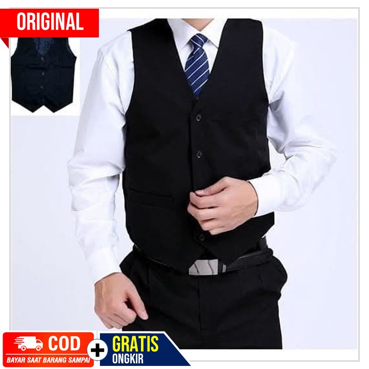 VEST PRIA - ROMPI UNTUK DALEMAN JAS COWOK MURAH UKURAN ALL SIZE