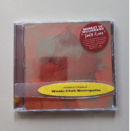 CD MONKEY TO MILLIONAIRE - TANPA KOMA