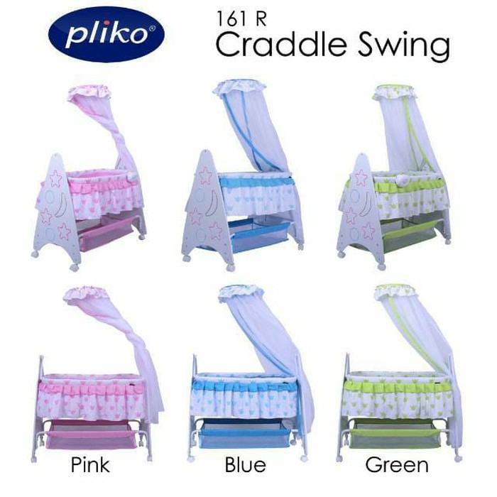 box bayi Pliko Deluxe Baby Box swing cradle pliko