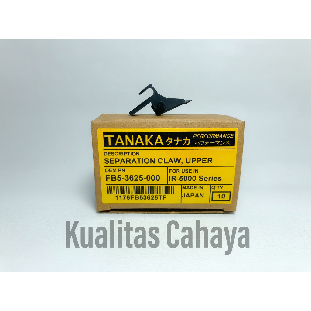 Claw/Kuku Upper Mesin Fotokopi Canon IR5000 IRA6075 Tanaka Performance (harga satuan)