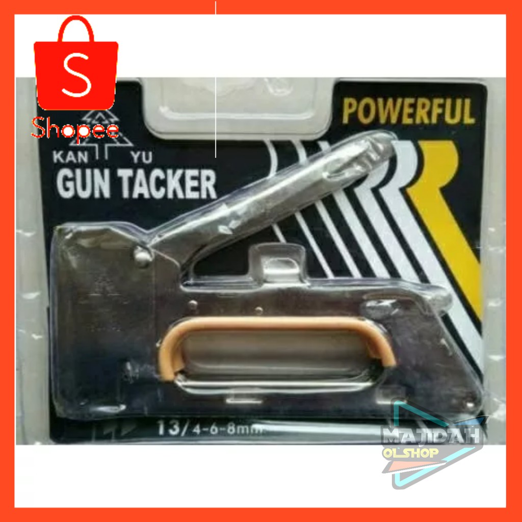 

Stapler/staples/gun/powerful/Stapler Staples Tembak Gun Powerful 13/4-6-8mm - gun tacker