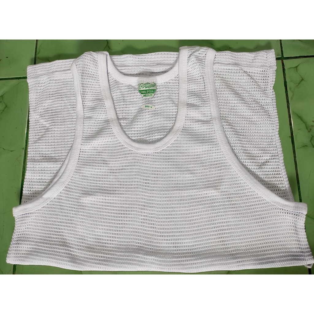 Kaos Dalam Pria Singlet Jala Jaring Crocodile Reject Pabrik Ori