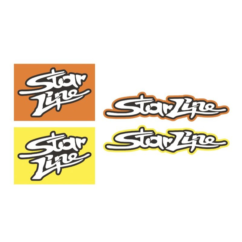 STICKER STARLINE CUTTING