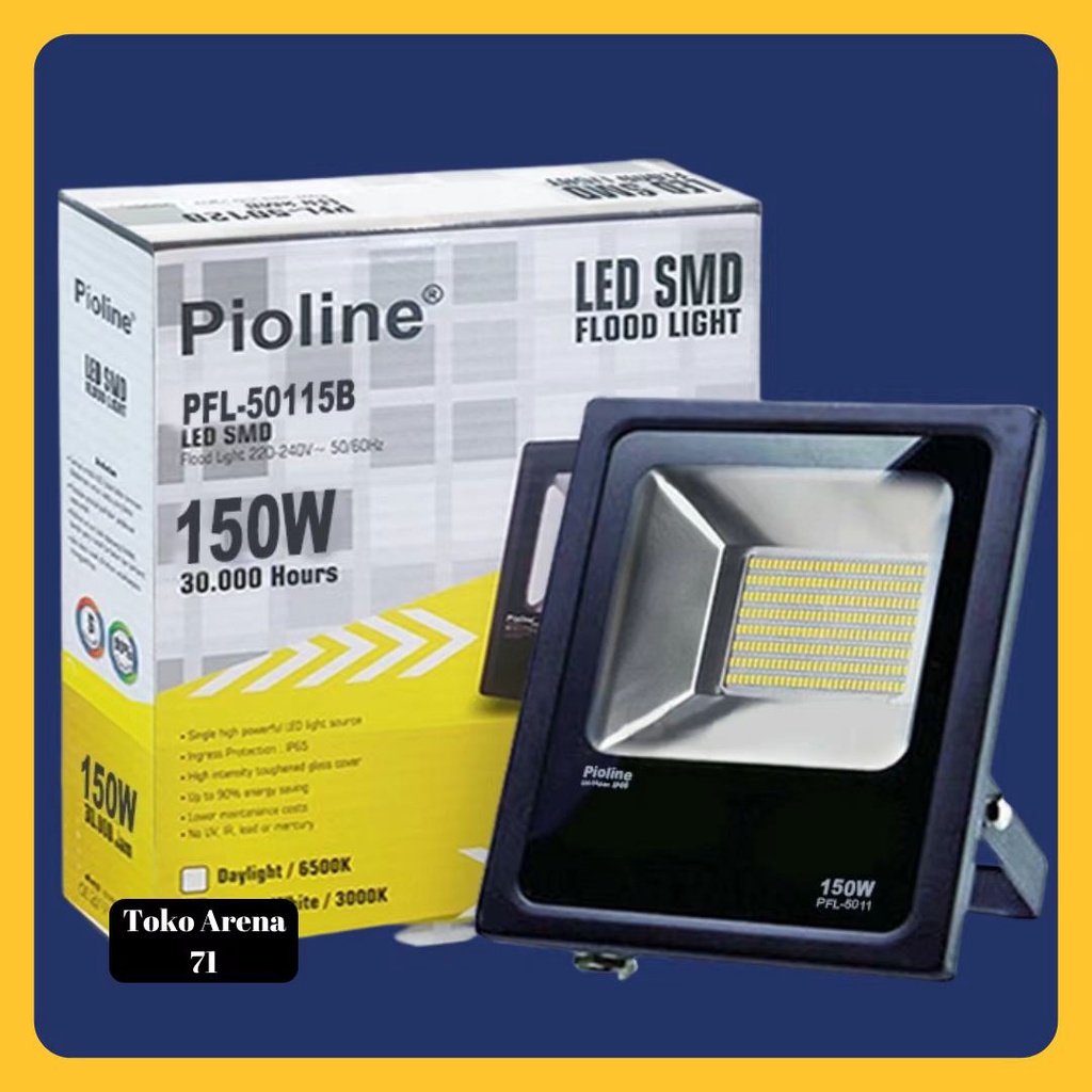 Lampu LED Sorot Lampu Led Tembak 150w 200w 300w FLOOD LIGHT LAMPU LAPANGAN LAMPU TAMAN Pioline