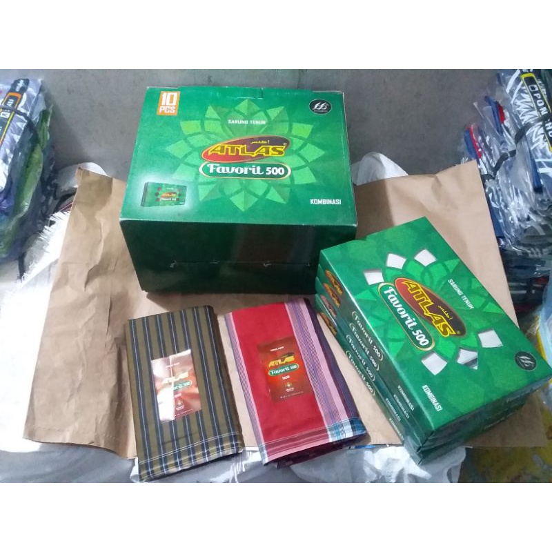 Sarung Atlas Favorit 500 kombinasi