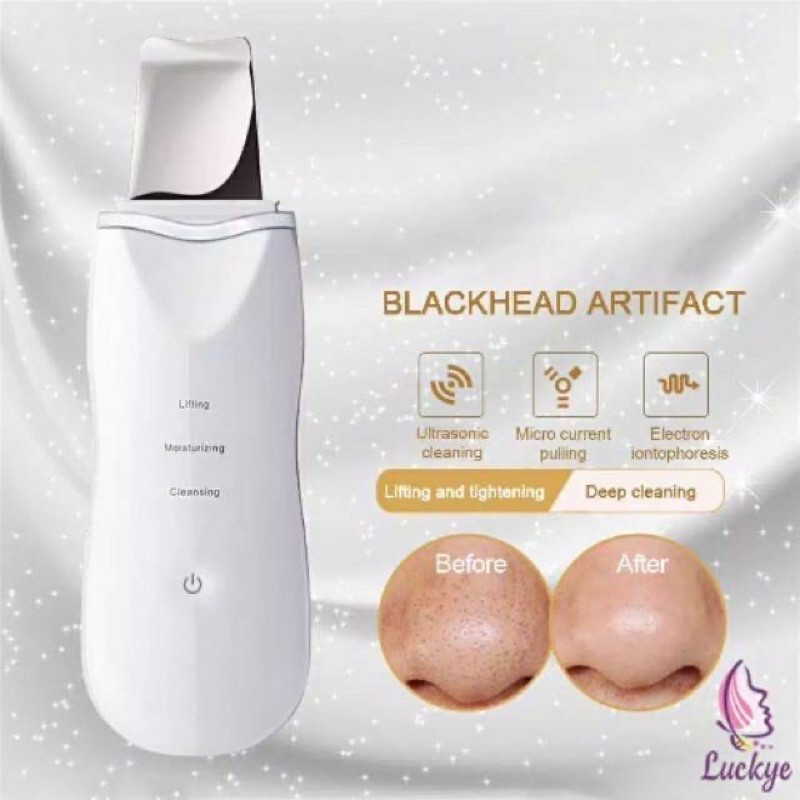 ULTRASONIC ELECTRIC FACIAL DEAD SKIN AND BLACK HEAD SHOVEL SCRUBBER Best Seller