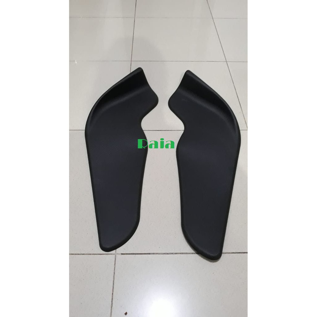 WINGLET BODYKIT BLACK CARBON MOBIL UNIVERSAL