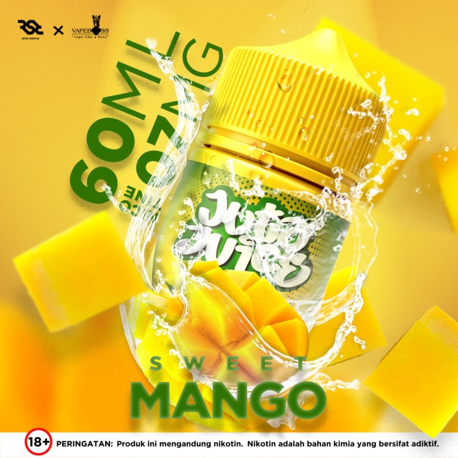 Juta Juice Sweet Mango 60ML by RSR Brew x Vape Boss