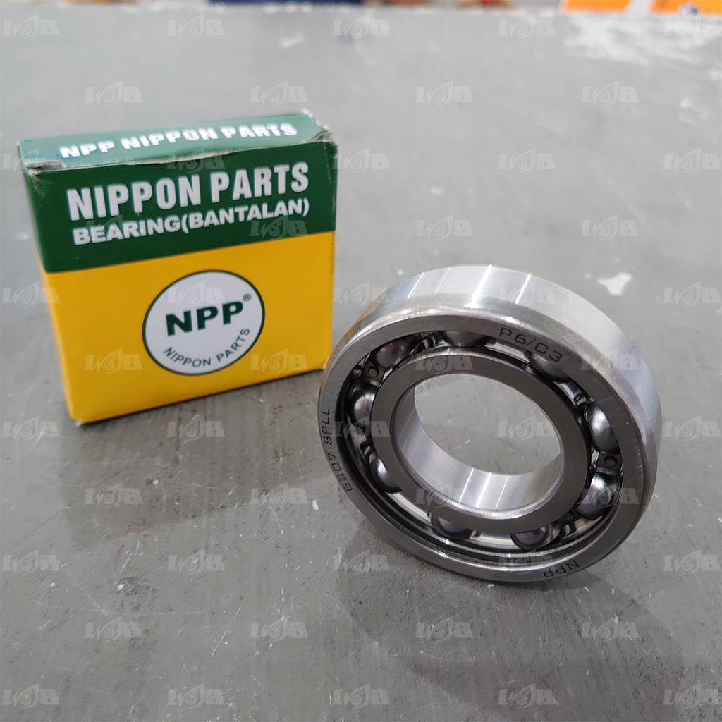 NPP Bearing Laher Kruk As Kanan Megapro New Monoshock Bering Ball Mesin Motor