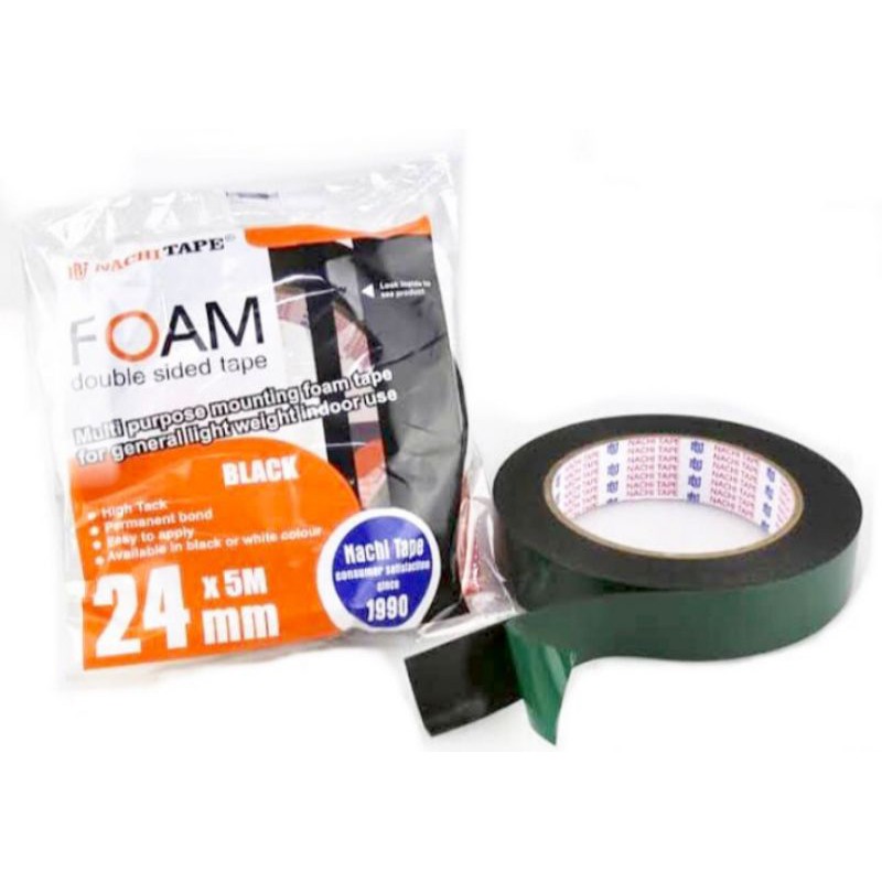 

Isolasi Double Tape Foam Nachi / Solasi Bolak Balik / Double Taoe Busa