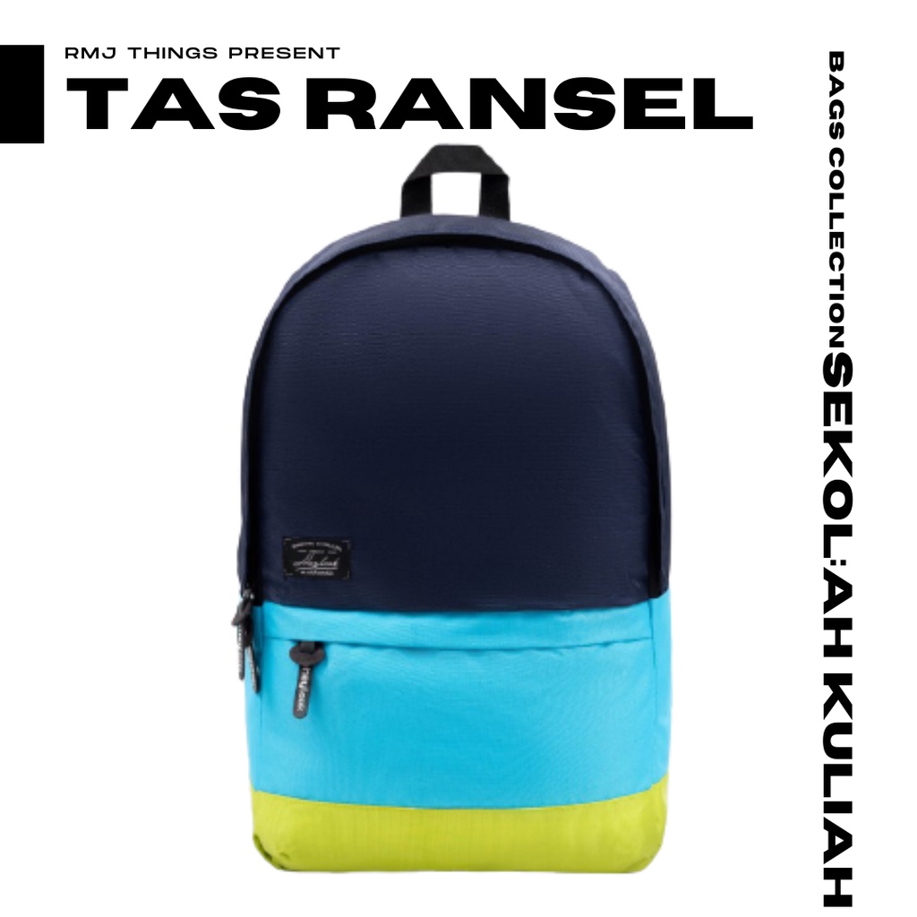 Tas Ransel Punggung Backpack Back Pack Sekolah Kuliah Kerja SMA Laptop Notebook Macbook Note Book Ma