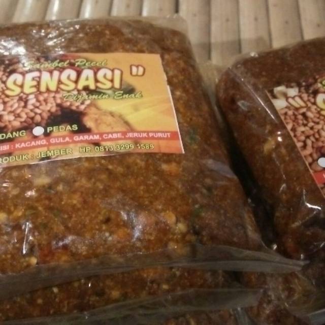 

Sambel pecel sensasi