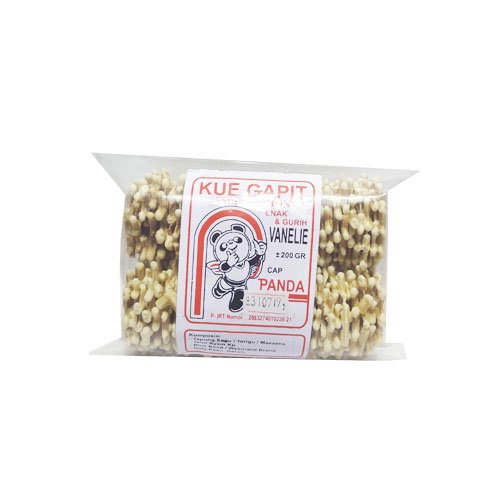 

Kue Gapit Panda BEST SELLER Varian Manis Vanilla dan Wijen