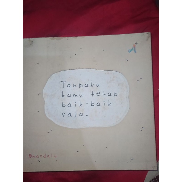 

Buku Bekas / Preloved - Tanpaku Kamu Baik-Baik Saja @masdalu