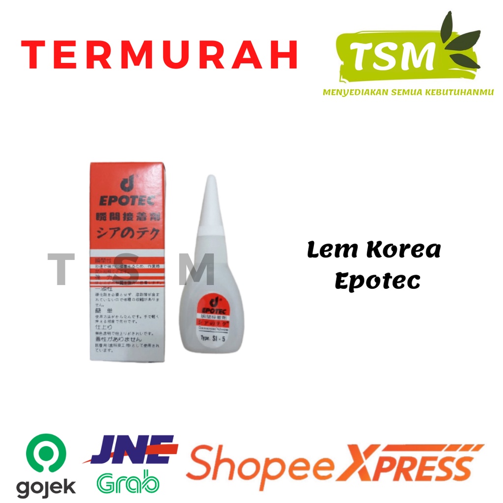 

Lem Korea Epotec | Lem Cair serbaguna