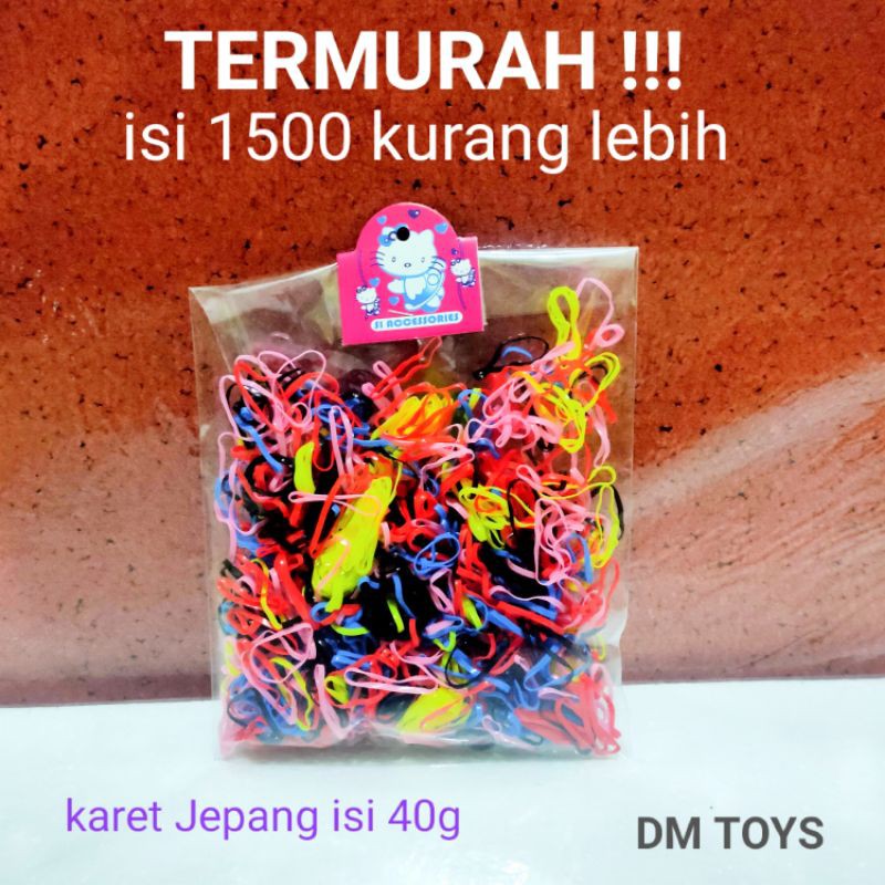 karet Jepang 40gr / karet rambut / karet kepang / karet kiloan /