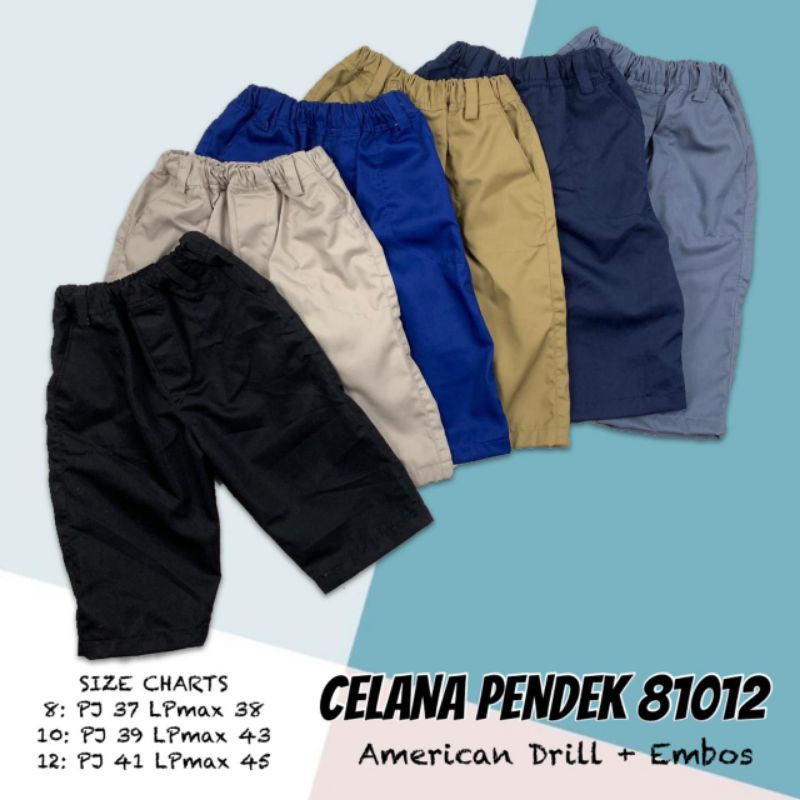 CELANA PENDEK ANAK/CELANA KATUN PENDEK ANAK/CHINOS PENDEK ANAK/CHINOS ANAK PENDEK/CELANA HARIAN ANAK
