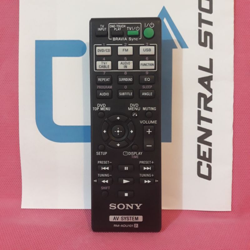 Remote DVD Sony RM-ADU101 ORIGINAL