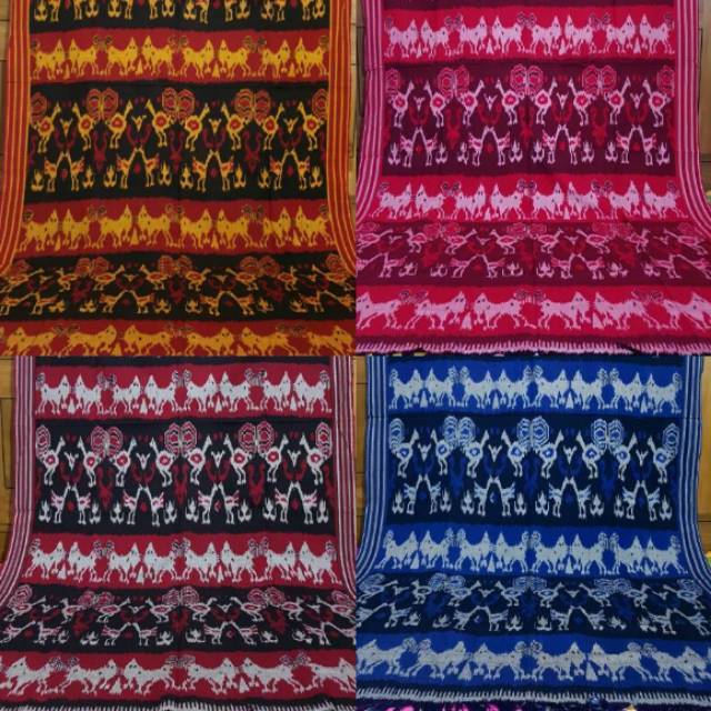 Jual Kain Tenun Ethnic Tradisional Toraja Rote Maumere Sumba Ntt Kupang Dayak Kaltim Blangket