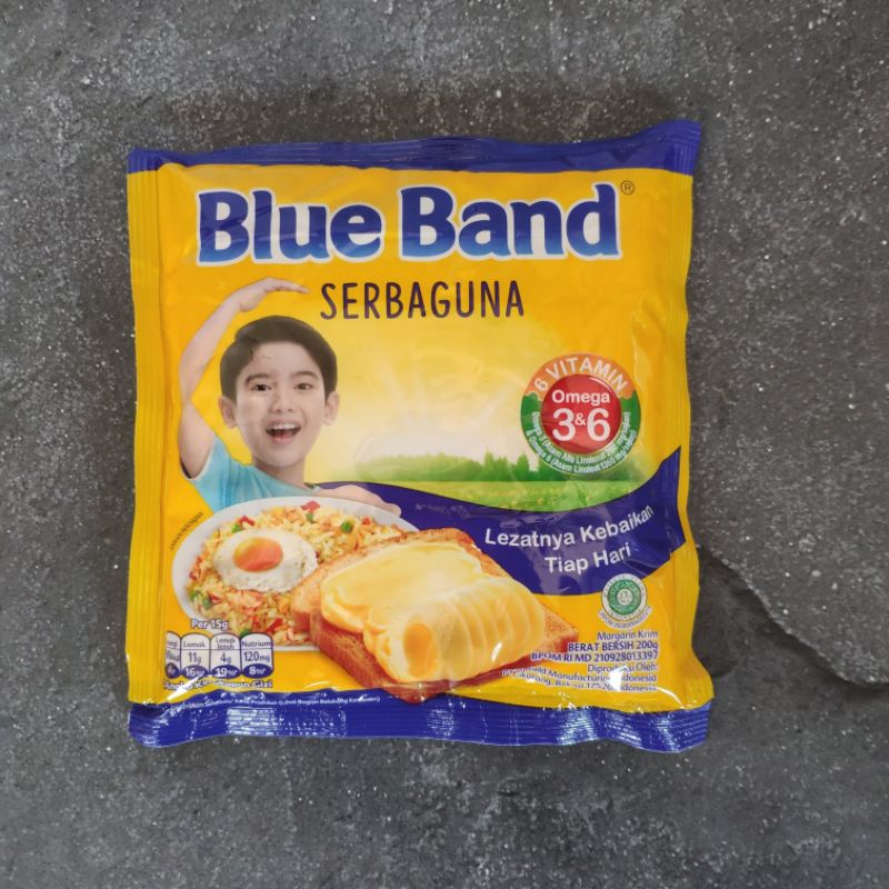 

Margarine Blue Band Serbaguna Margarin 200gr