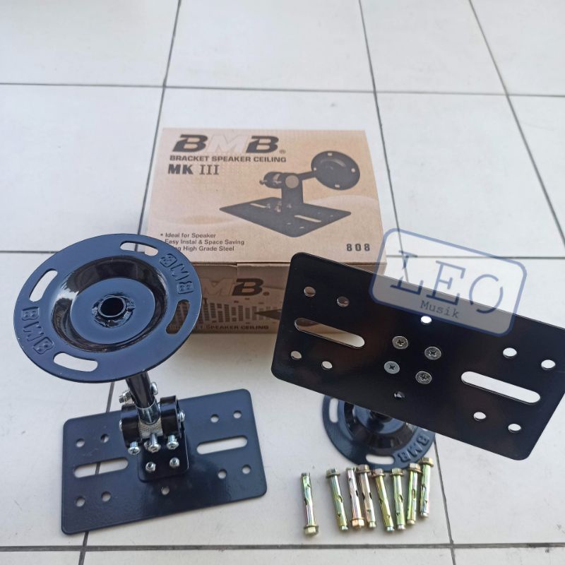 Jual BRACKET SPEAKER BMB 808 BAHAN BESI KUAT DAN KOKOH PLAVON BMB808 ...