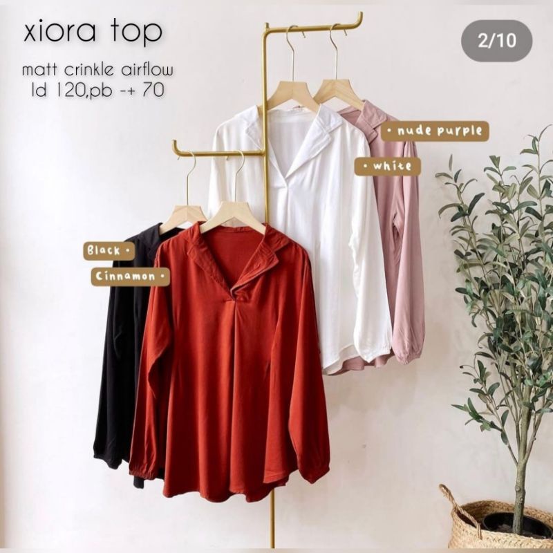 Xiora blouse crincle airflow