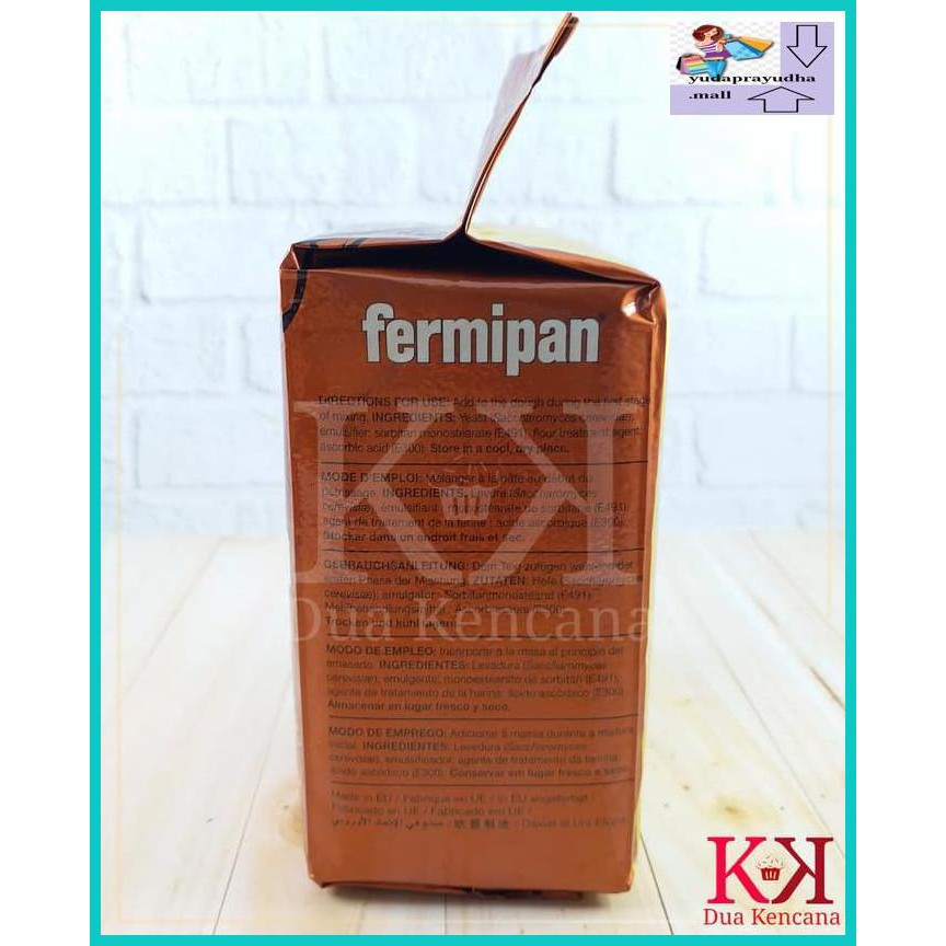 

54Etr7U- Ragi Yeast Ragi Kering Fermipan Brown 500 Gr 9Uhhjt7-