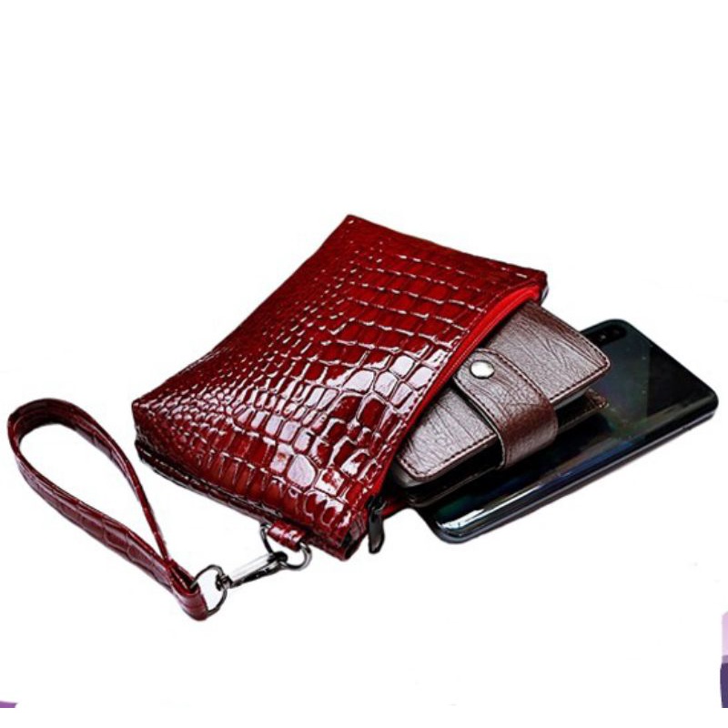 Dompet Wanita Multifungsi Pouch Dompet Hp Kunci Import