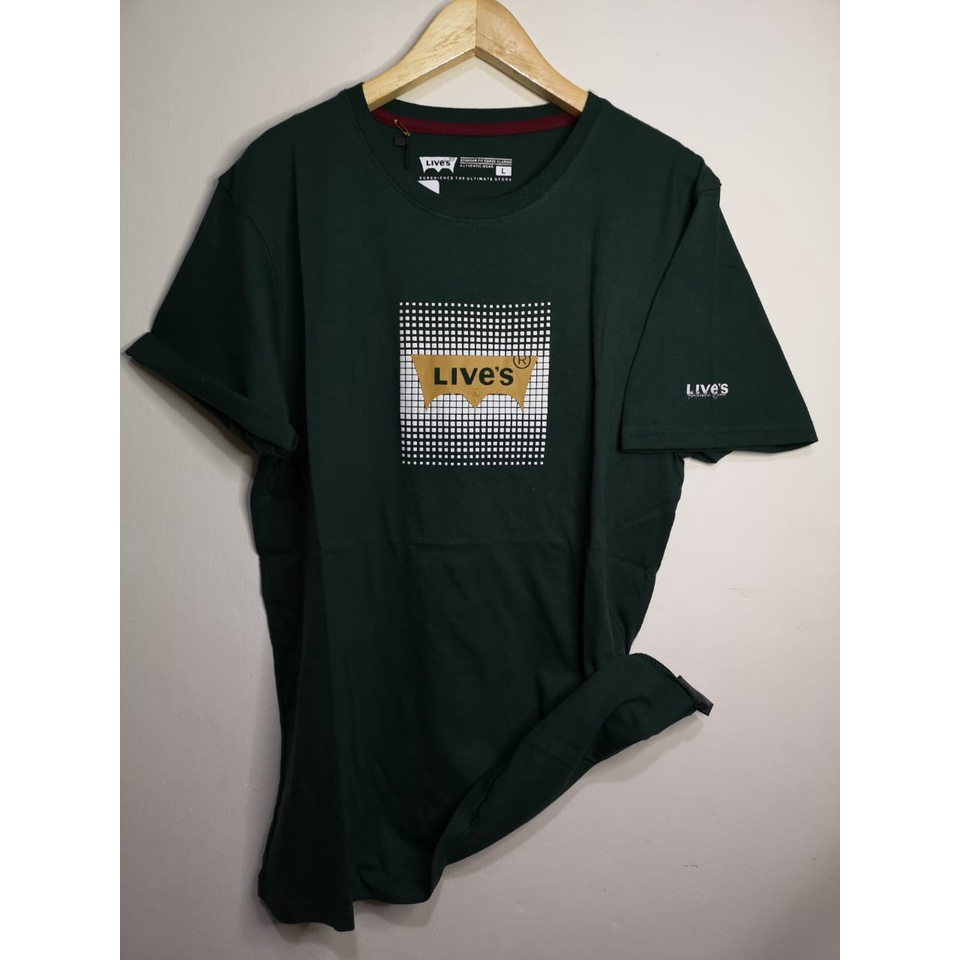 Grosier kaos LIVE'S lusinan Kaos LIVE'S original kaos distro bandung kaos pria distro kaos pria baju