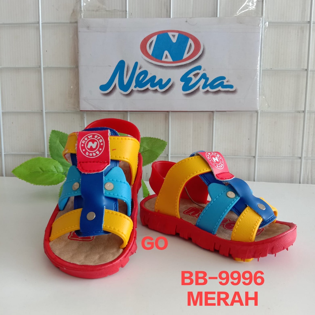 BB NEW ERA BB 9996 Sendal Anak New Era Cowok Sendal Karet Anak Cowok