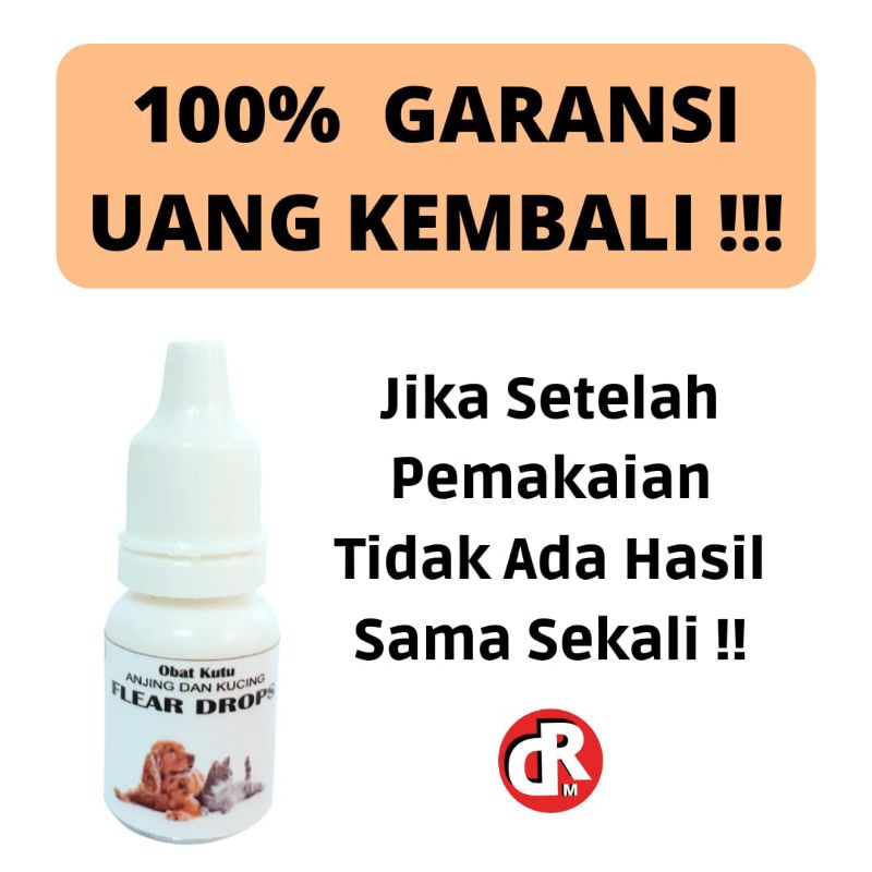 Obat Kutu Anjing Kutu Kucing Flea Tick Ampuh Bergaransi Flear Drops