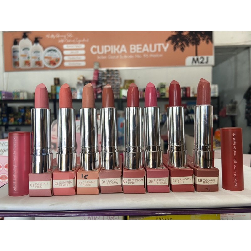 [ ik.x] wardah ultra light lipstik -- lipstik putar wardah ultralight colofit wardah