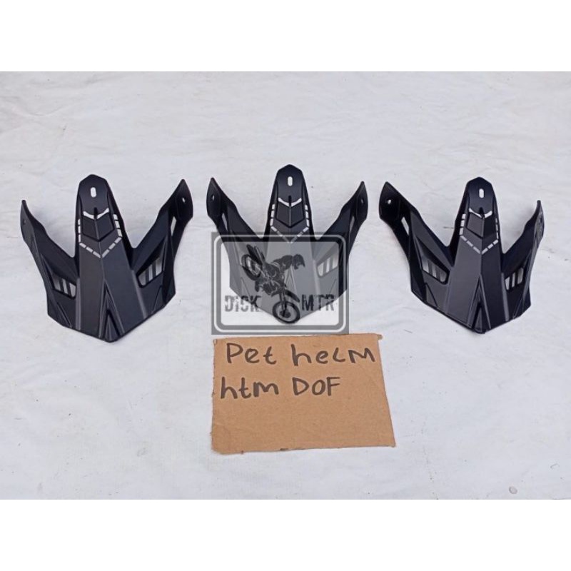 PET HELM UNIVERSAL TOPI HELM TRAIL SUPERMOTO MOTOCROSS