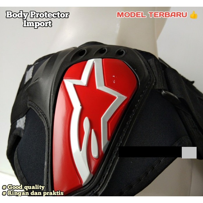 NEW Rompi Body Protector R1 motor cross trail motocross touring bikers alpinstars cross rider