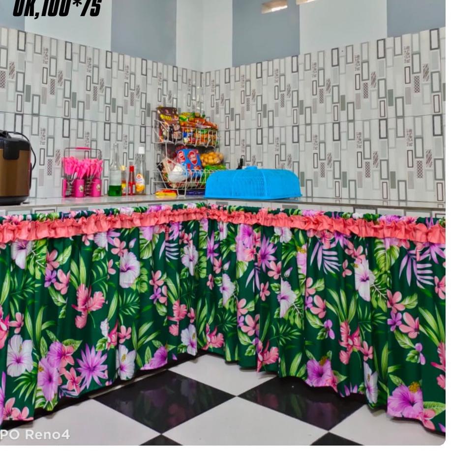 [KODE PRODUK YCKFA8149] Aneka Gorden Kolong Dapur Cantik Gorden gorden dapur