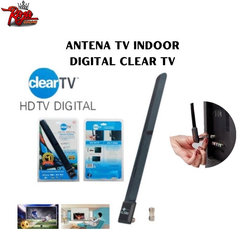 AN20 - Antena TV Digital Indoor Full HD 1080 - Antena Indoor HDTV