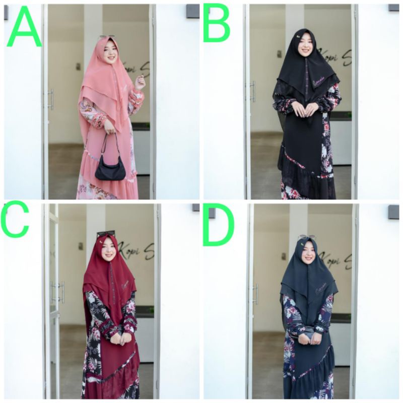 BERMERKS SYARI MOTIF MAWAR MARIAM