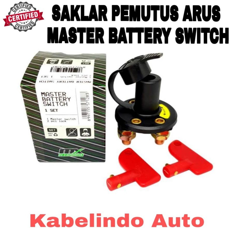 SWITCH ENGINE MASTER CUT OFF BATTERY SAKLAR PEMUTUS ARUS HIGH QUALITY