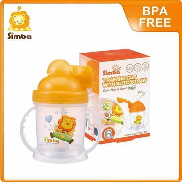 Simba Training Cup With Auto Straw 180ml