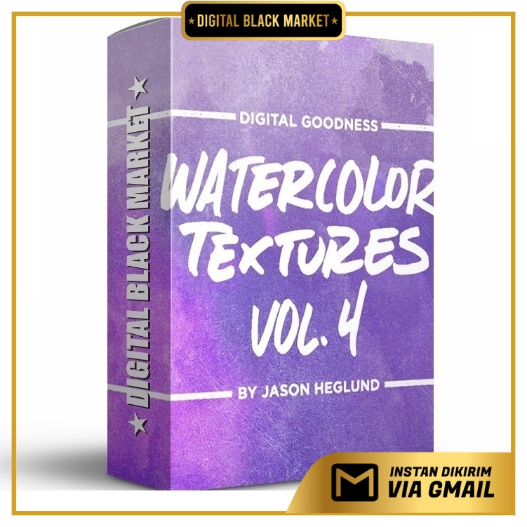 Watercolor Textures Vol 4 - Vector Designs