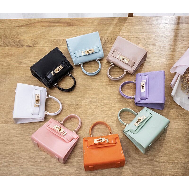 PAMS04 - Tas Selempang Wanita - Tas Selempang Jelly - Tas Selempang Mini - Tas grosir - Tas Anak Luc