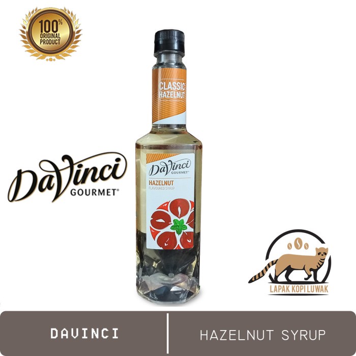 

(BISA COD) Davinci Syrup Rasa Hazelnut